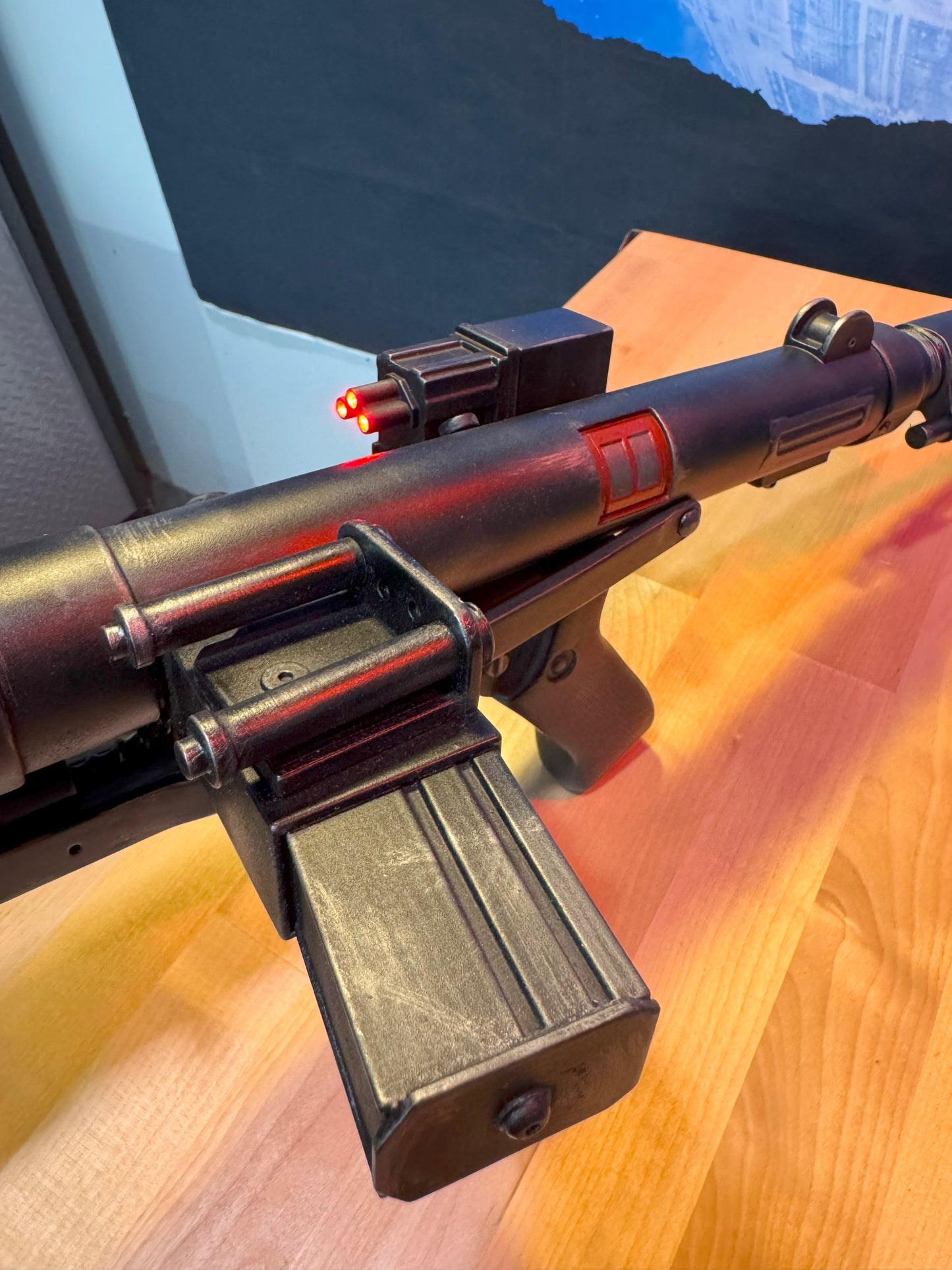 Star Wars E-11D Blaster fully finished replica