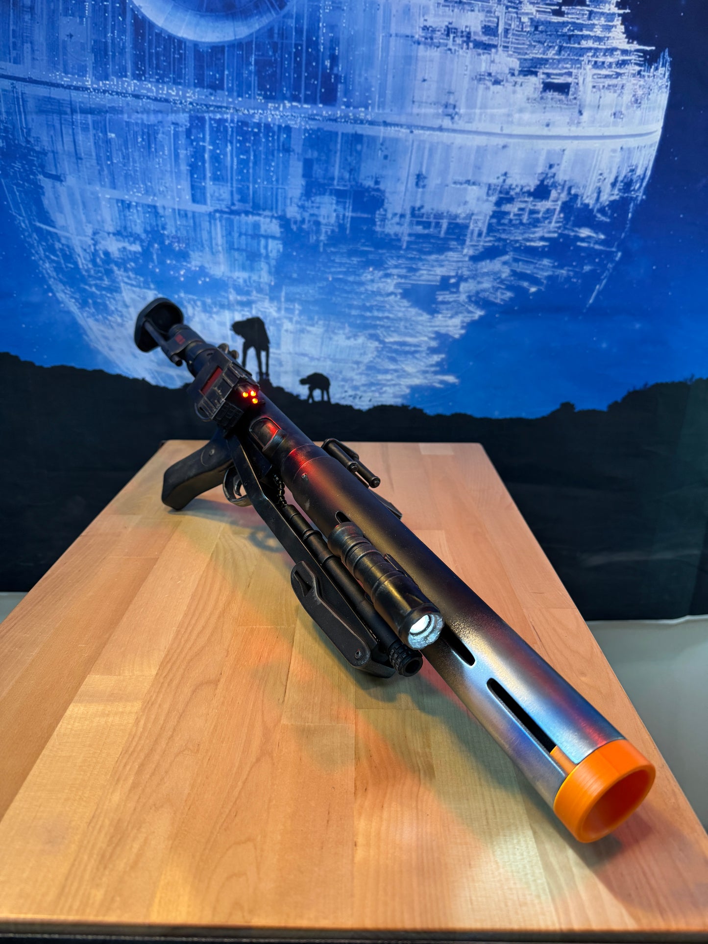 Star Wars E-11D Blaster fully finished replica